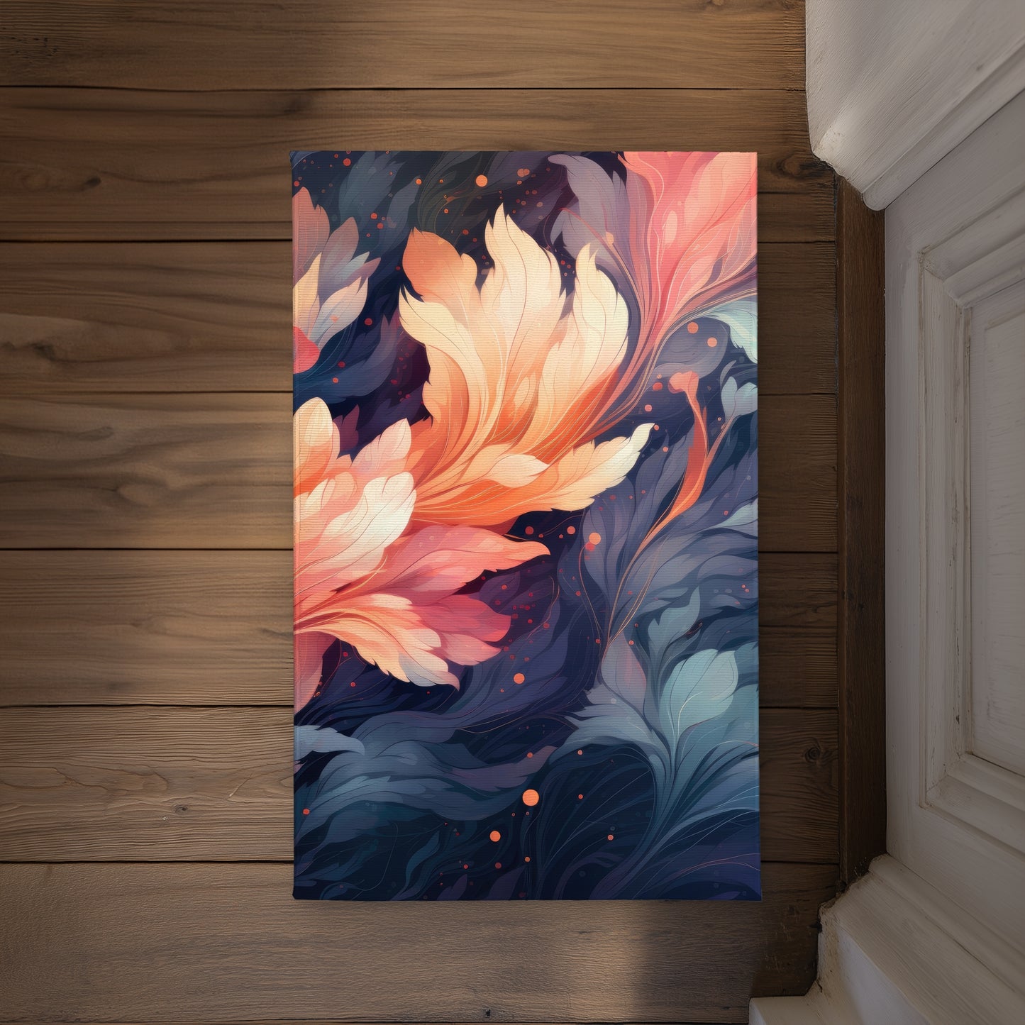 Ethereal Beige Indoor Outdoor Door Mat - Stylish Home Decor