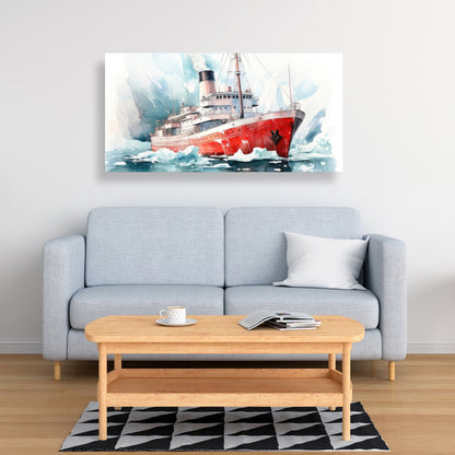 Icebreaker - 32"x32" Canvas