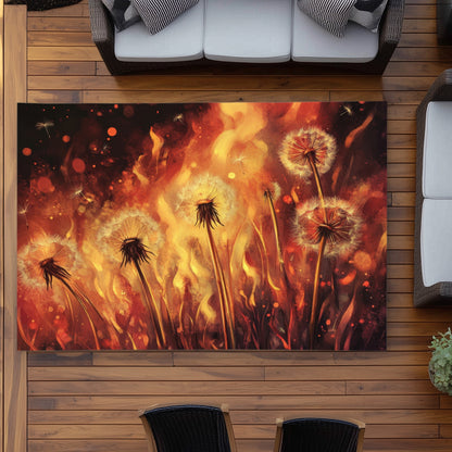 Tapis d'extérieur Dandy Fire - Solution élégante pour la décoration intérieure