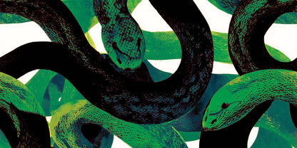 Emerald Coil Dance Desk Mat - Stylish Home Decor Accessory