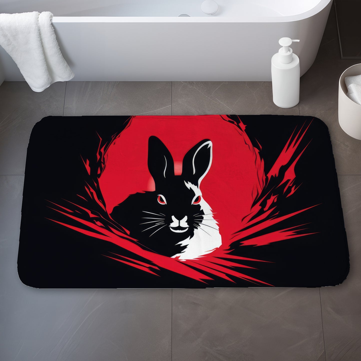 Bad intentions - 17"x24" Bath mat