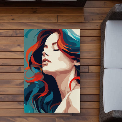 Zen Red Outdoor Area Rug | Stylish Home Decor for Patios