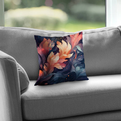 Ethereal Poly Twill Throw Pillow | Elegant Home Decor Accent
