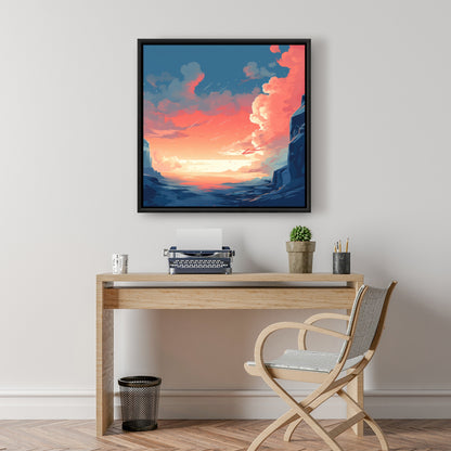 Inspiration - 36"x36" Framed canvas