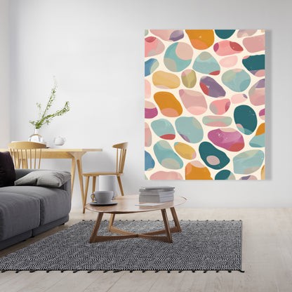 Dots and bops - 32"x32" Canvas