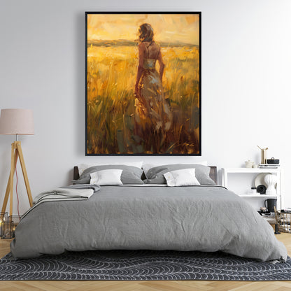 Exploring - 24"x24" Framed canvas