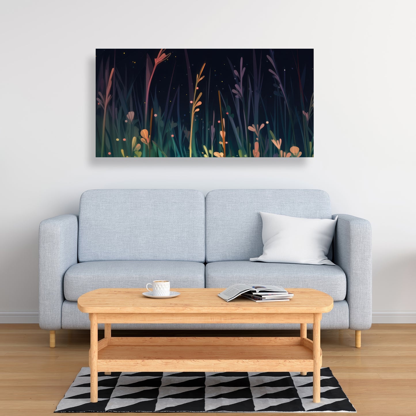 Between twigs - 32"x32" Canvas