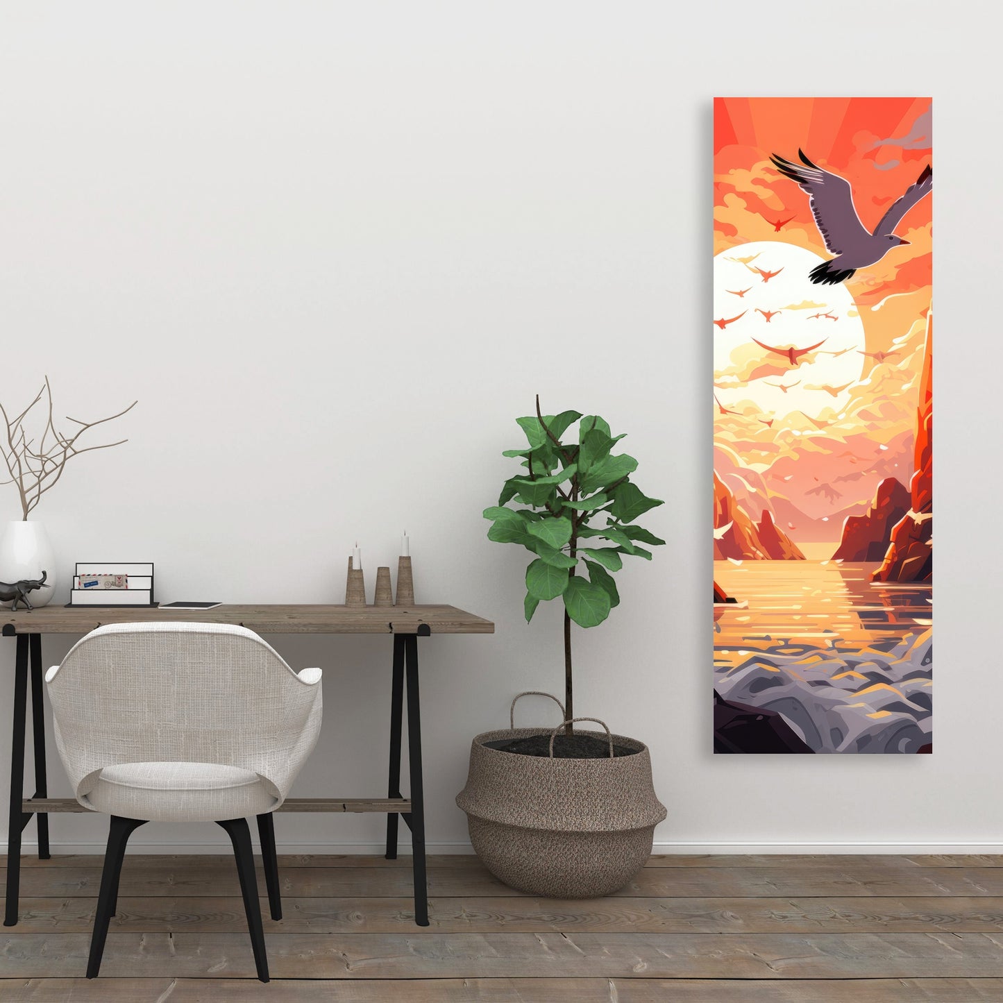 Isles of omen - 32"x32" Canvas