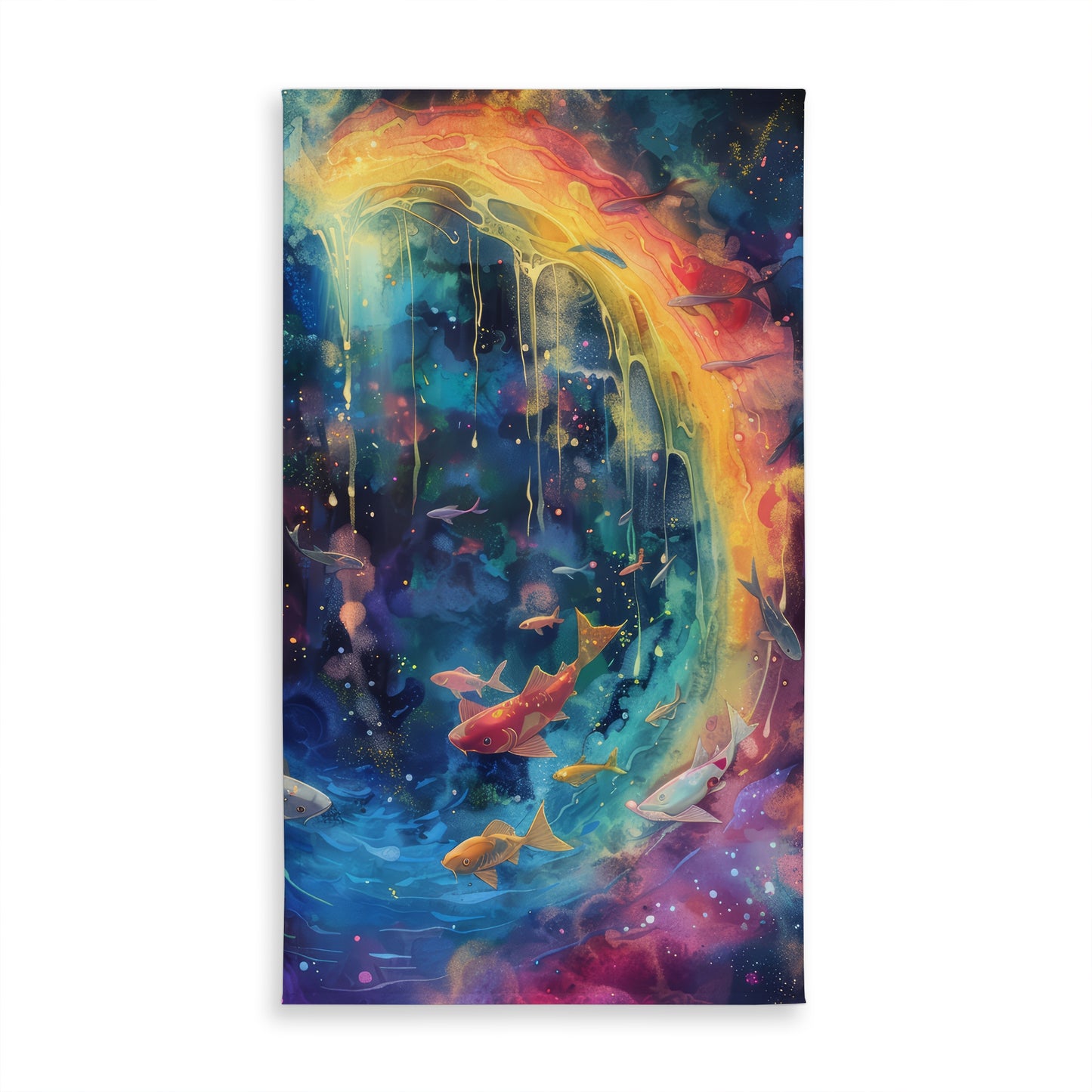 Milky Wave Indoor Outdoor Tablecloth - Stylish Home Decor