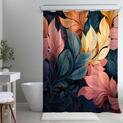 Rideau de douche Pastel Bloom - Accent de décoration intérieure élégant
