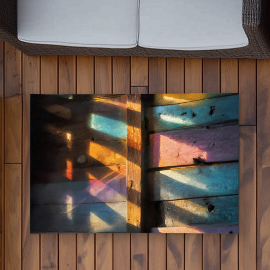 Tapis d'extérieur Casting Rainbows | L'indispensable de la décoration intérieure