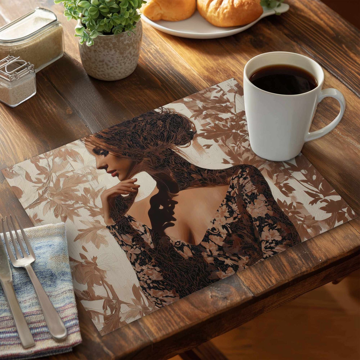 Contemplation Placemat | Stylish Home Decor Accent