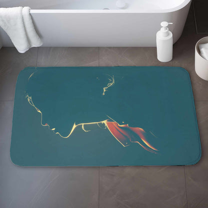 Tapis de bain Silent Light Whisper | Tapis doux de décoration intérieure