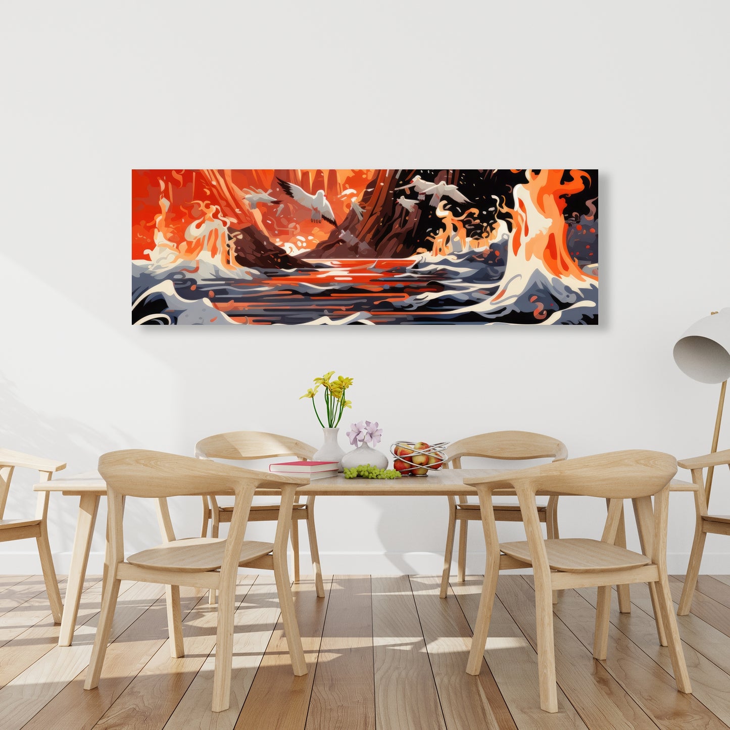 The escape - 32"x32" Canvas