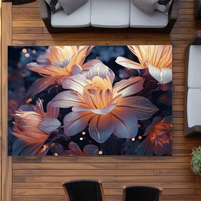 Tapis d'extérieur Pixie Flowers | Accent Décoratif Élégant