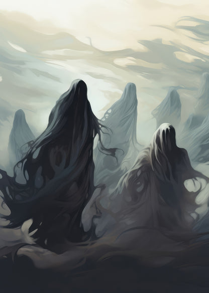 Searching for souls - 17"x24" Bath mat