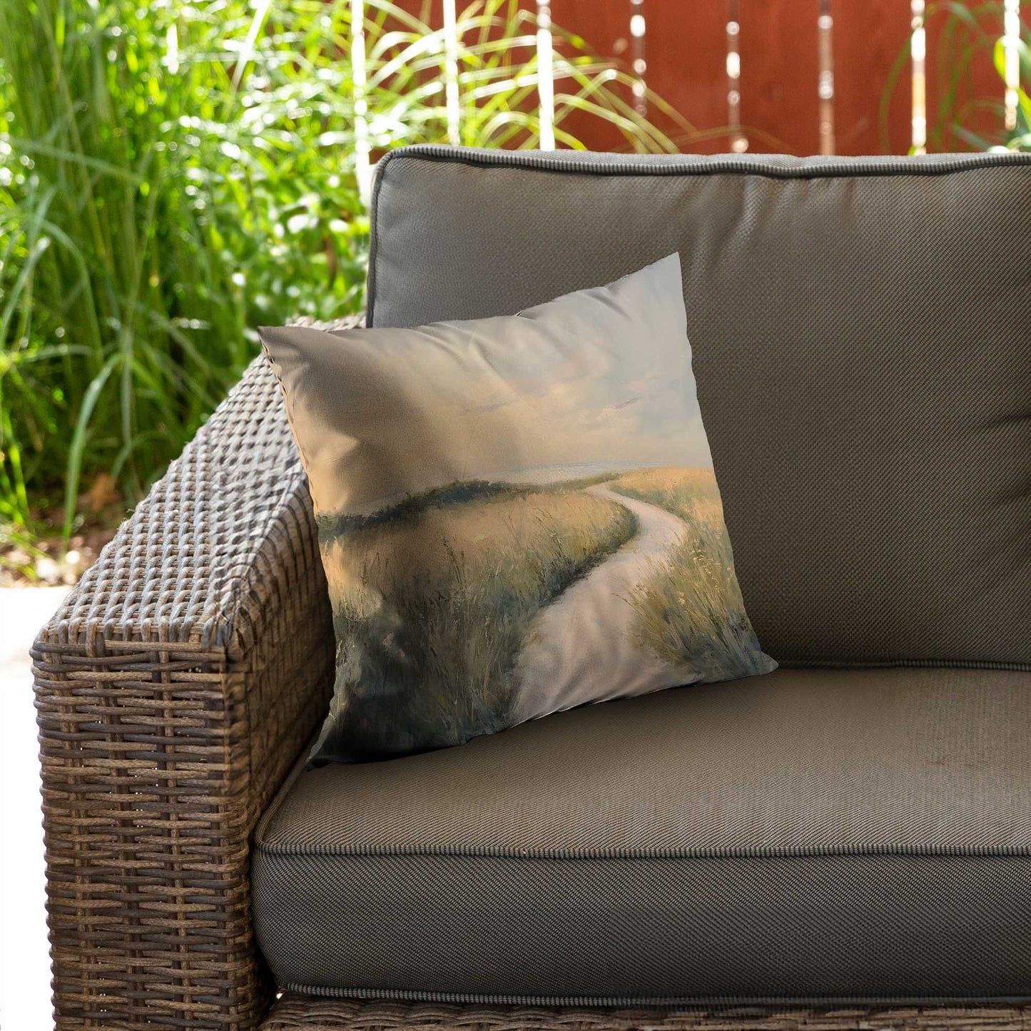 Soft breeze Poly Twill Throw Pillow - Stylish Home Decor