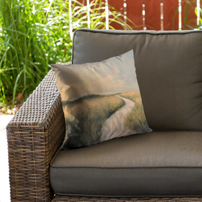 Soft breeze Poly Twill Throw Pillow - Stylish Home Decor