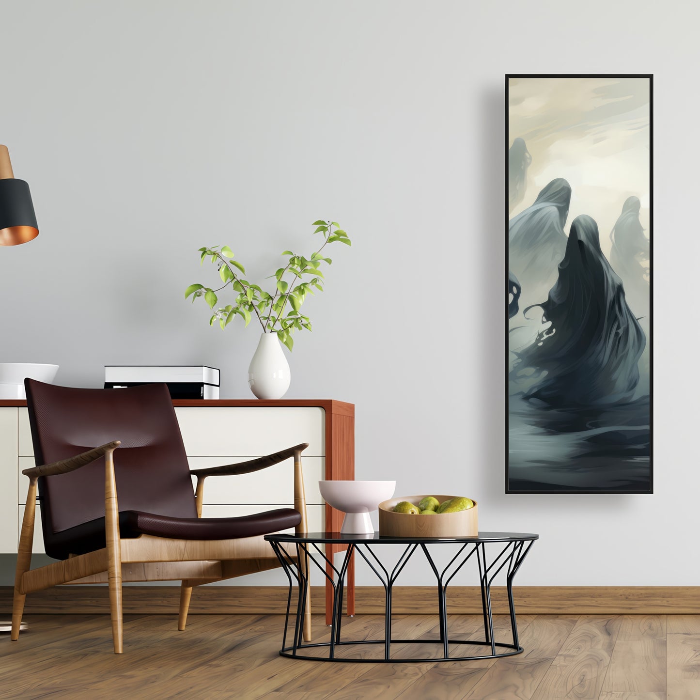 Cursed lands - 36"x36" Framed canvas