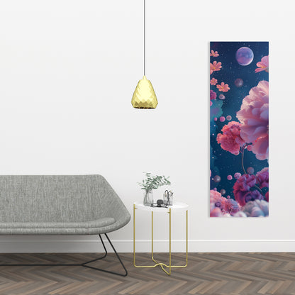 Pink Void - White Canvas for Stylish Home Decor | Art Piece
