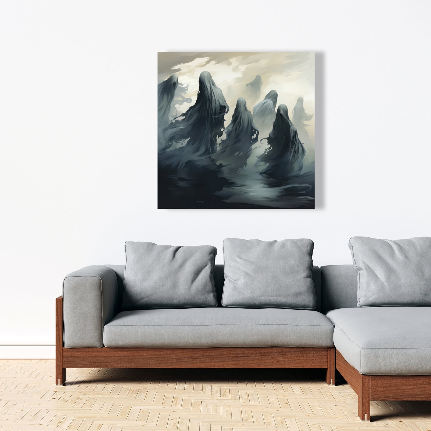 Cursed Lands - Black Canvas Art for Unique Home Decor