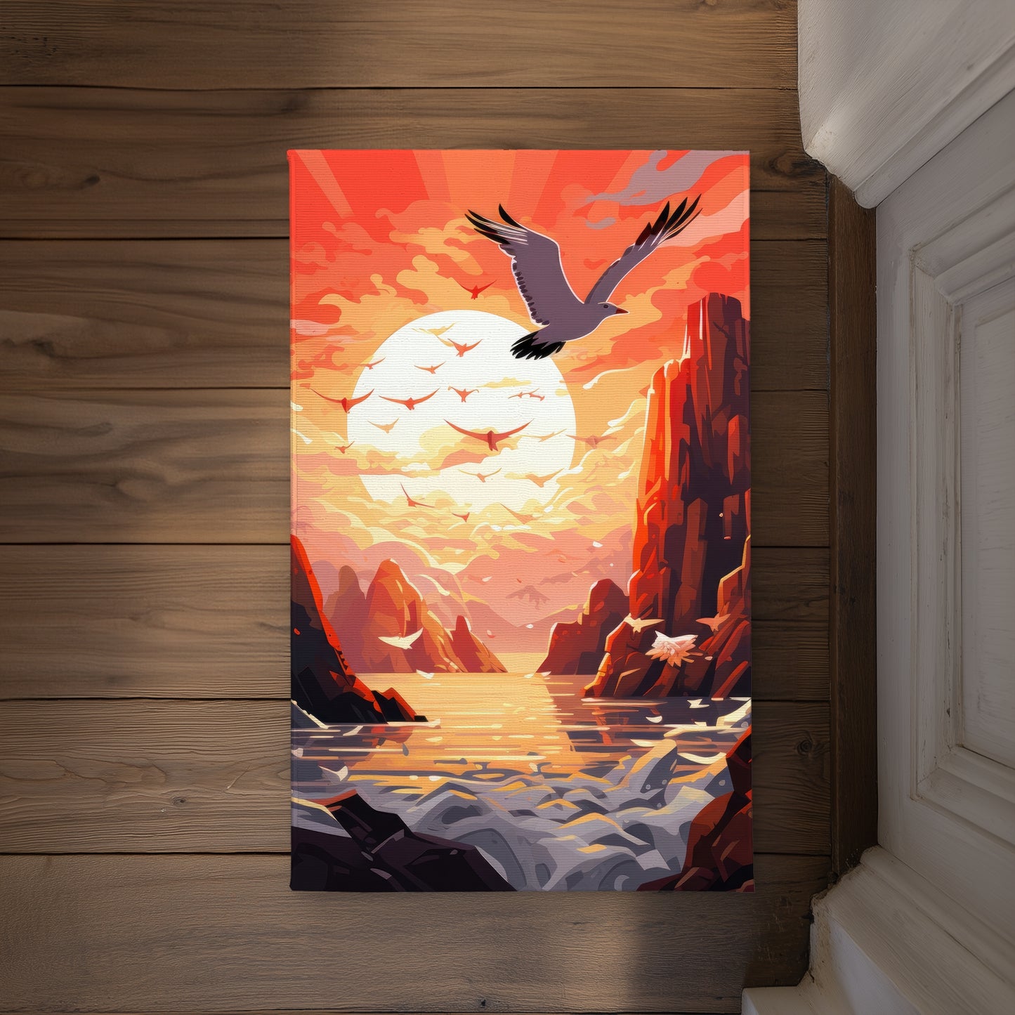 Isles of Omen Indoor Outdoor Door Mat - Stylish Home Decor