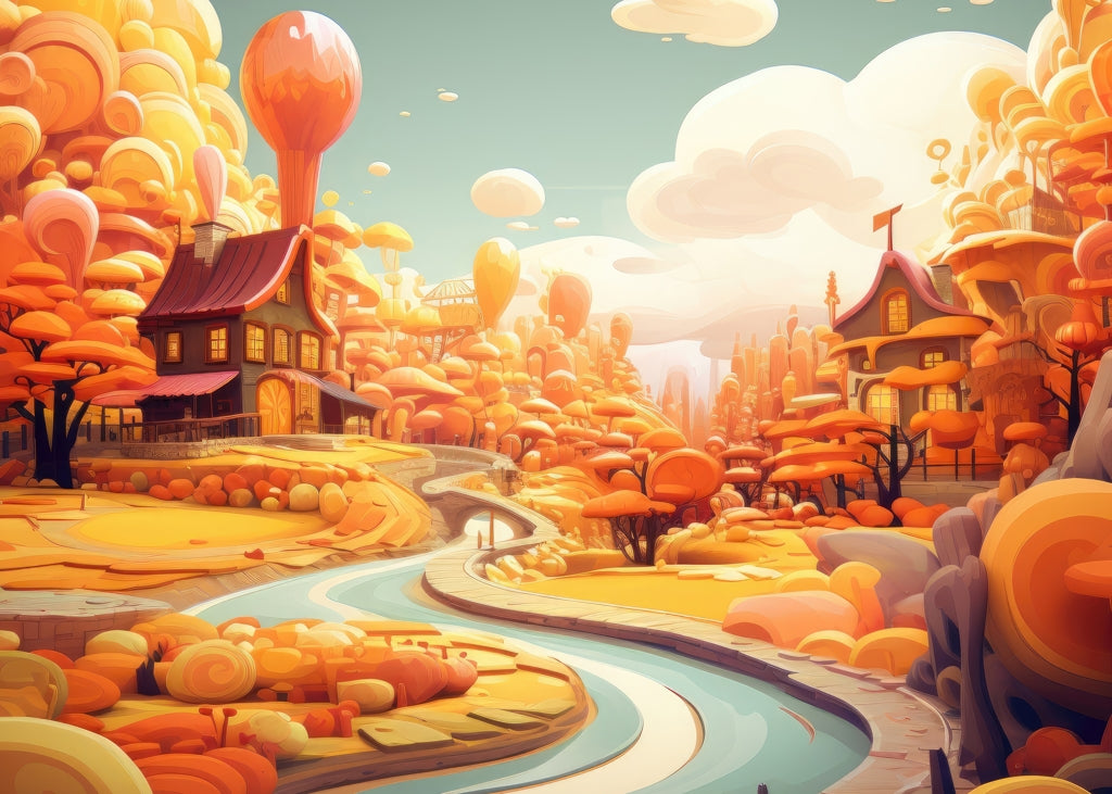 Honey Land Blue Indoor Outdoor Door Mat | Decor Essential