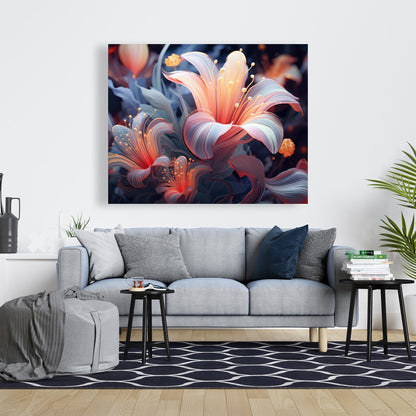 Astral bloom - 32"x32" Canvas