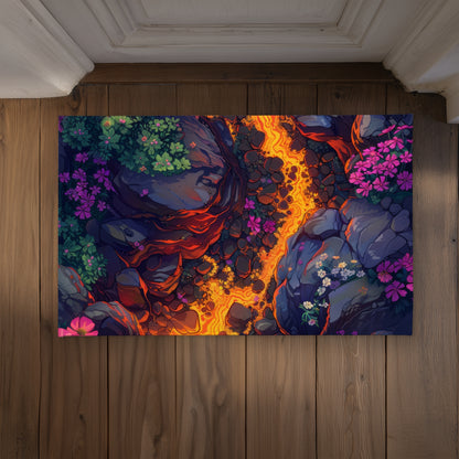 Hot River Gray Indoor/Outdoor Door Mat - Stylish Home Decor