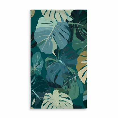 Tropical Leaf Veil Tablecloth | Indoor Outdoor Home Decor