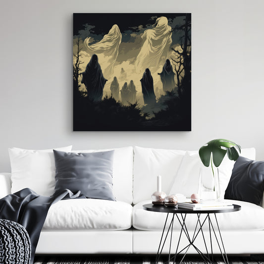 Limbo Black Canvas Art - Modern Home Decor | Chic Wall Design