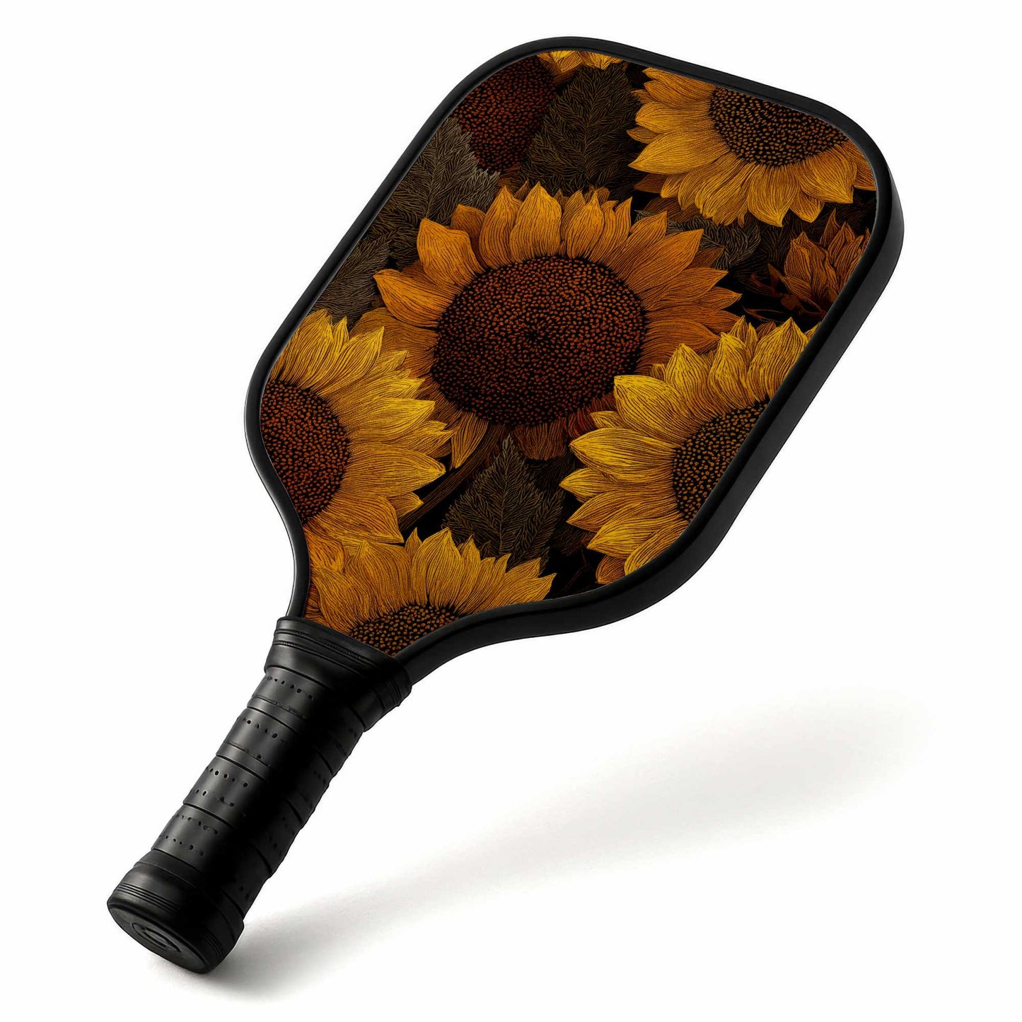 Ensemble de pagaies de pickleball professionnelles Golden Glow Blooms | Équipement sportif