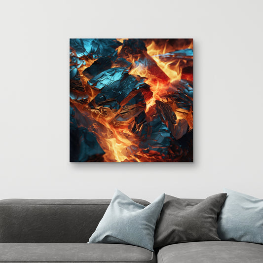 Cursed visions - 32"x32" Canvas
