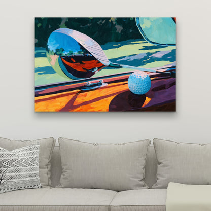 The Drive - Illustrative Object Canvas for Home Decor