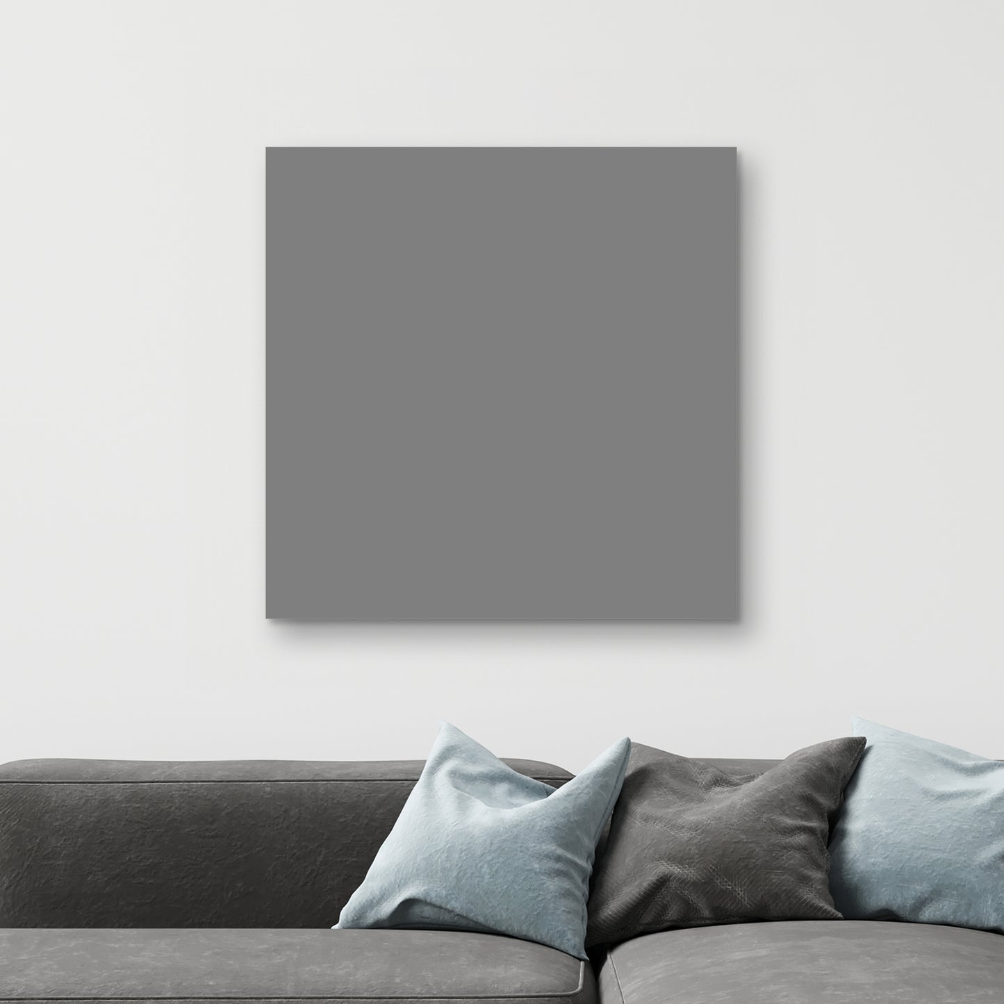 Middle grey - 32"x32" Canvas