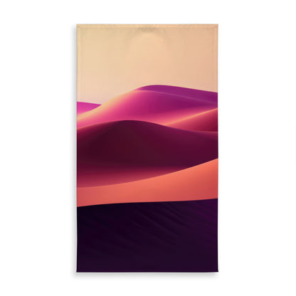 Deep Dunes Purple Indoor Outdoor Tablecloth for Home Decor