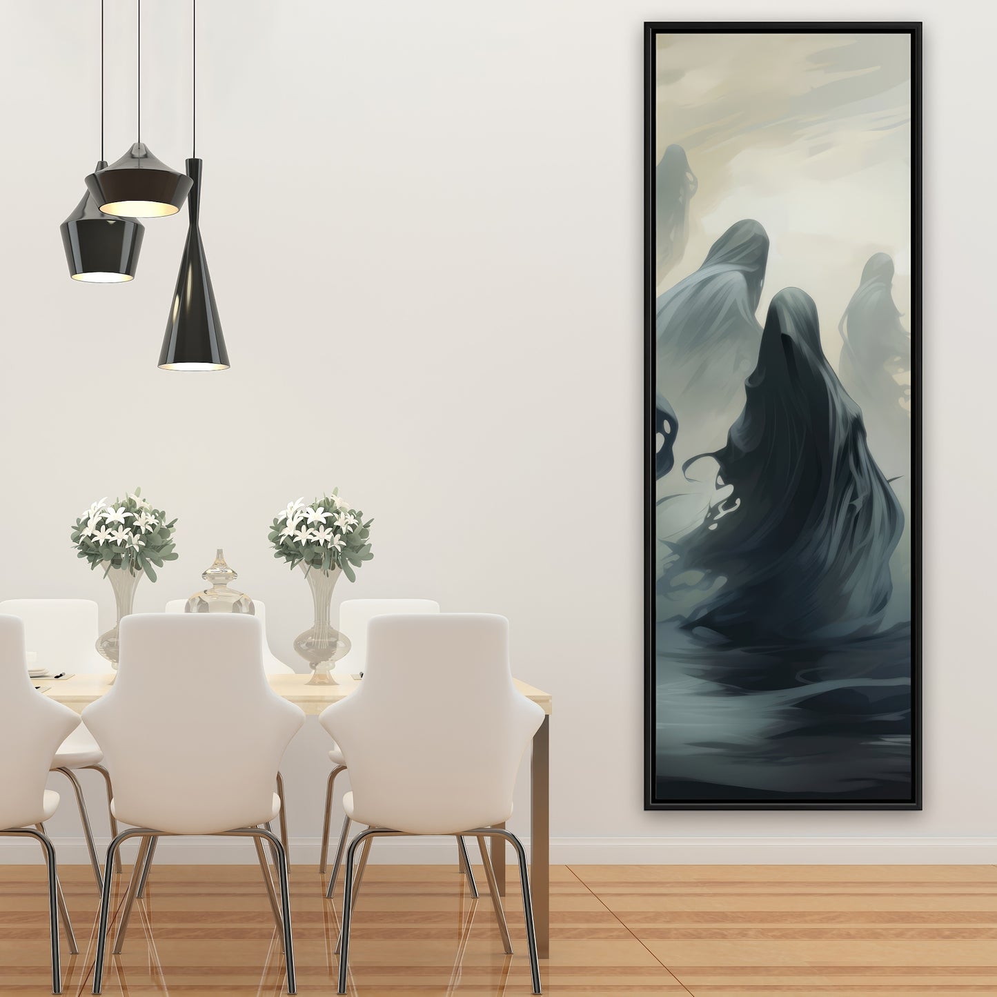 Cursed lands - 36"x36" Framed canvas