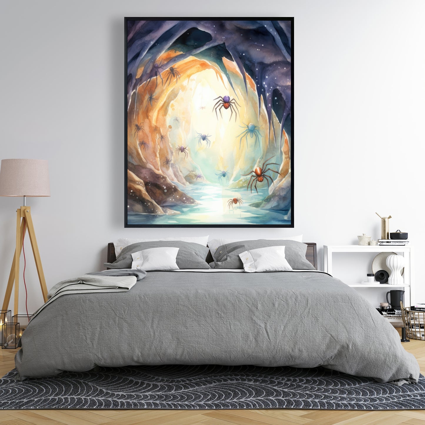 Dire - 36"x36" Framed canvas