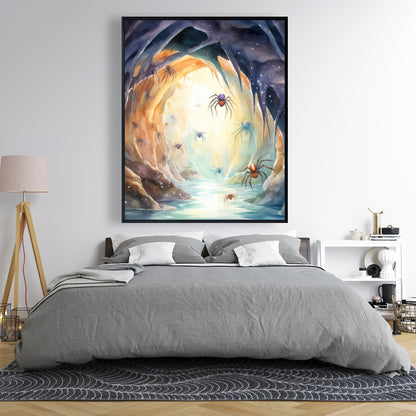 Dire - 36"x36" Framed canvas