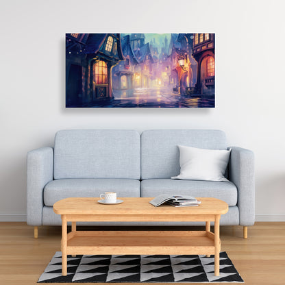 Bubble ville - 32"x32" Canvas