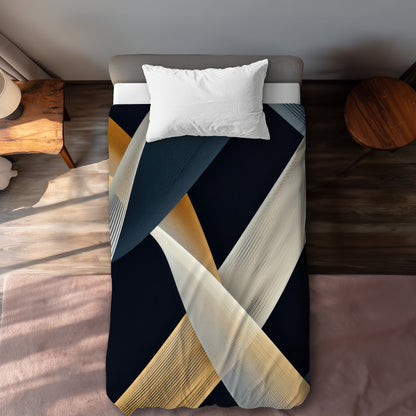 Ropes of Destiny Blue Duvet Cover | Stylish Home Decor