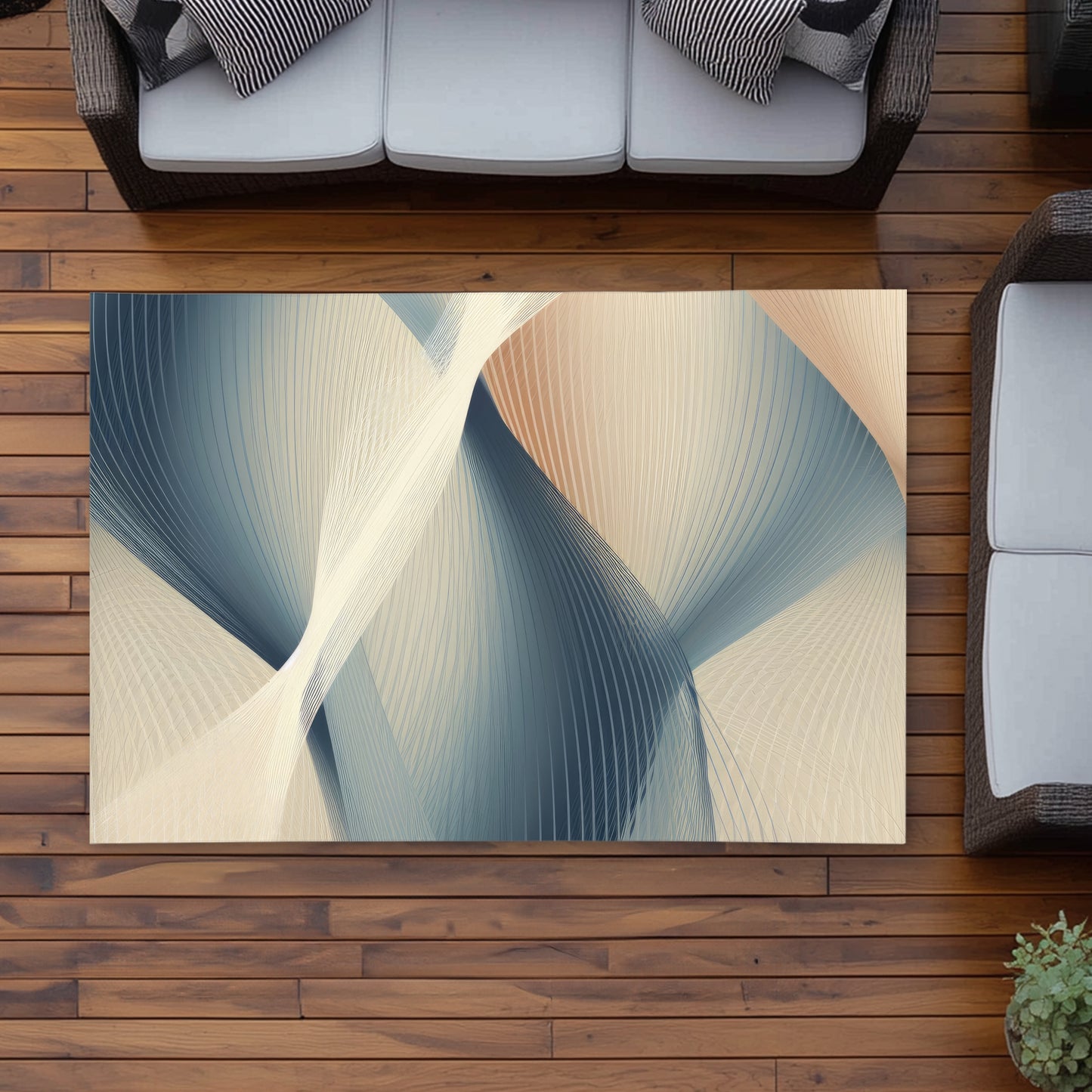 Heavenly Threads Outdoor Area Rug | Stylish Home Decor