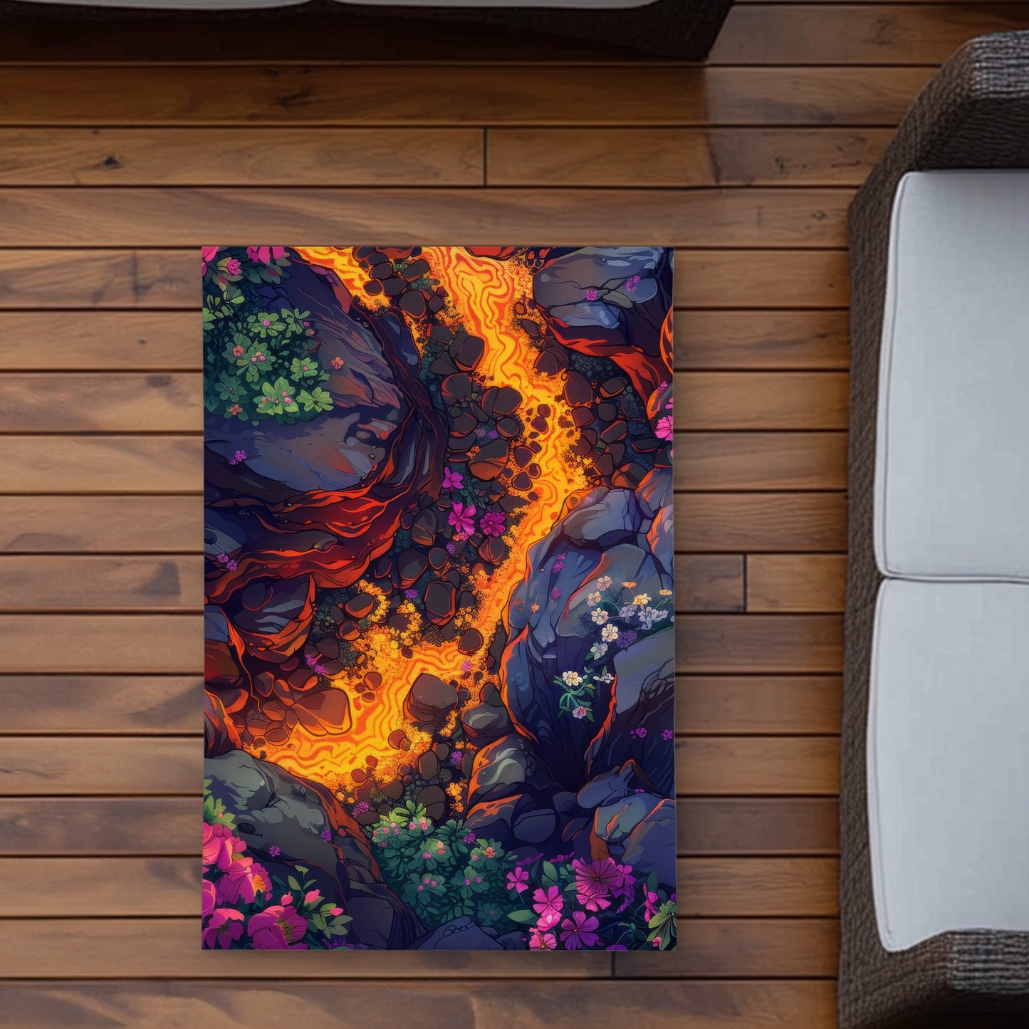 Tapis d'extérieur Hot River | Accent de décoration élégant