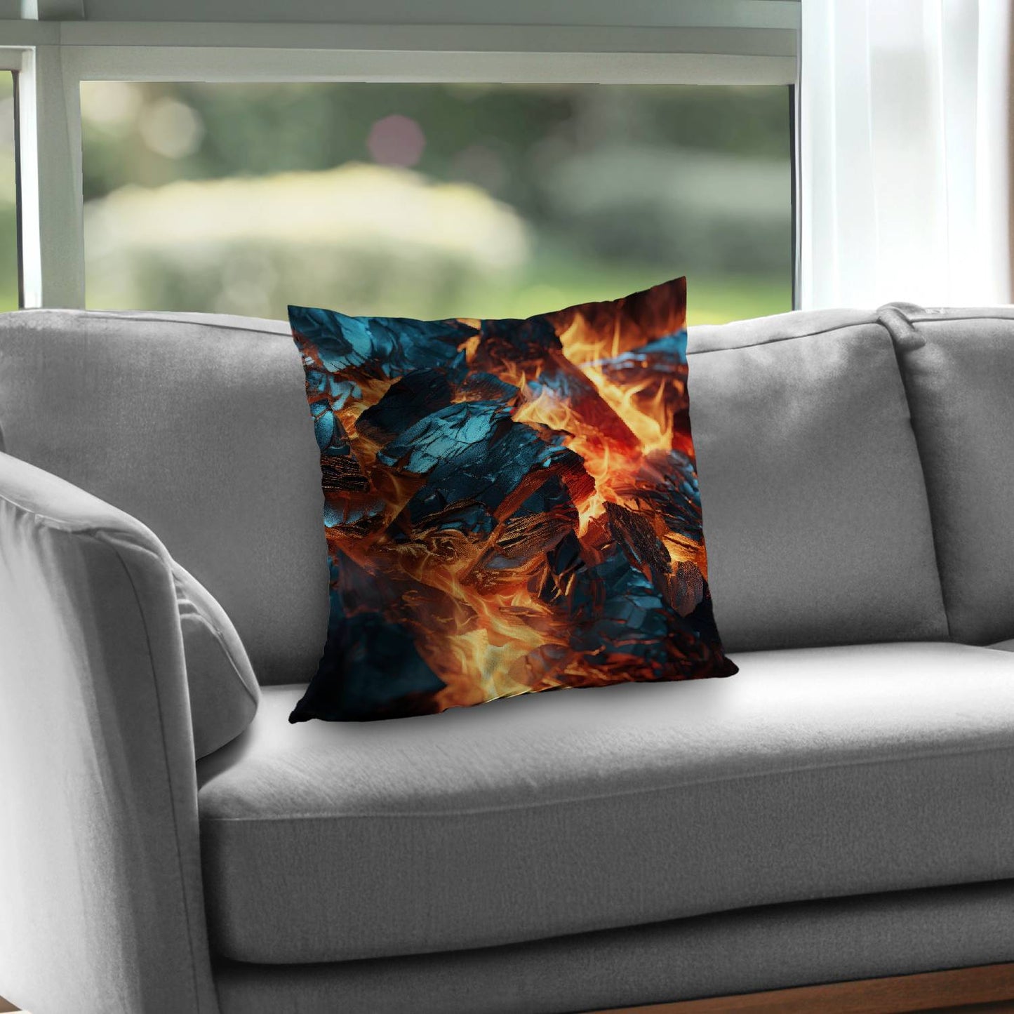 Cursed visions - Throw pillow - Print on demand