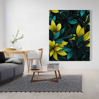 Potent - Yellow Canvas Art for Stylish Home Decor
