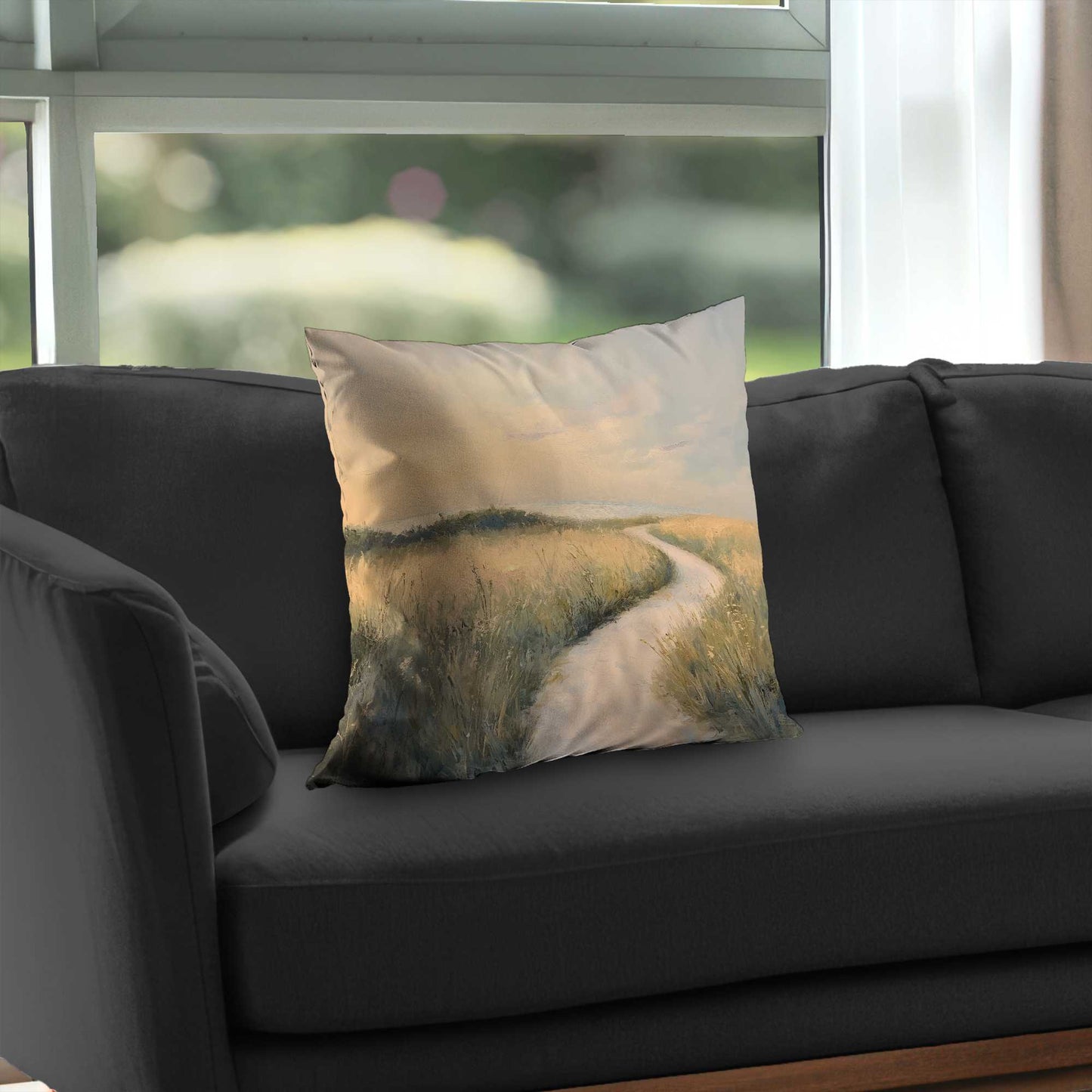 Soft breeze Poly Twill Throw Pillow - Stylish Home Decor