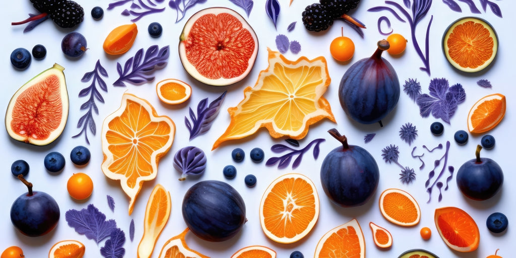 Fruity skins - Desk mat - Print on demand