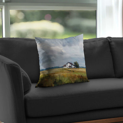 Marsh Poly Twill Throw Pillow - Stylish Home Decor Accent