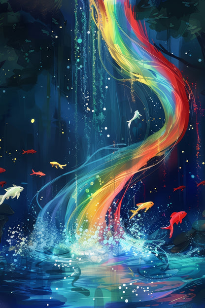 Swirl Blue Outdoor Area Rug - Stylish Home Decor Accent