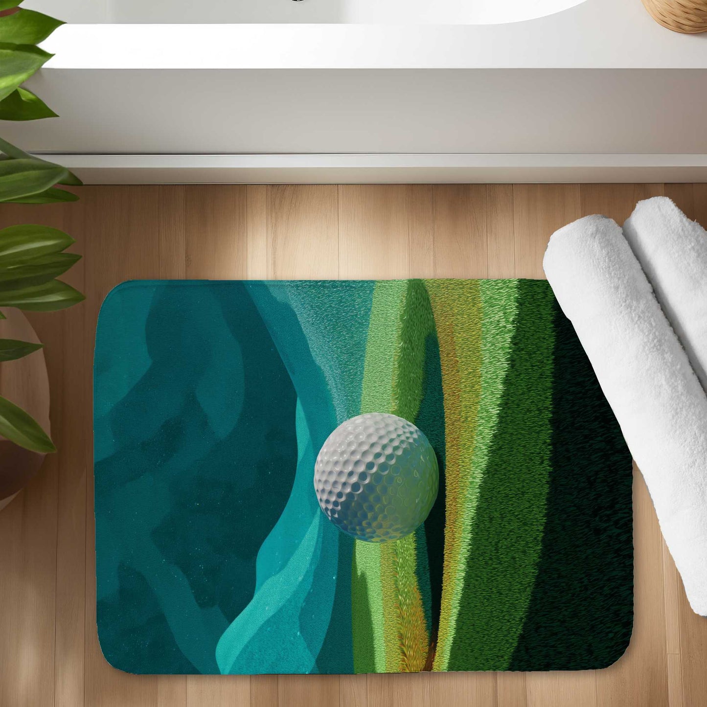 Landing Bath Mat | Stylish, Soft Home Decor Rug